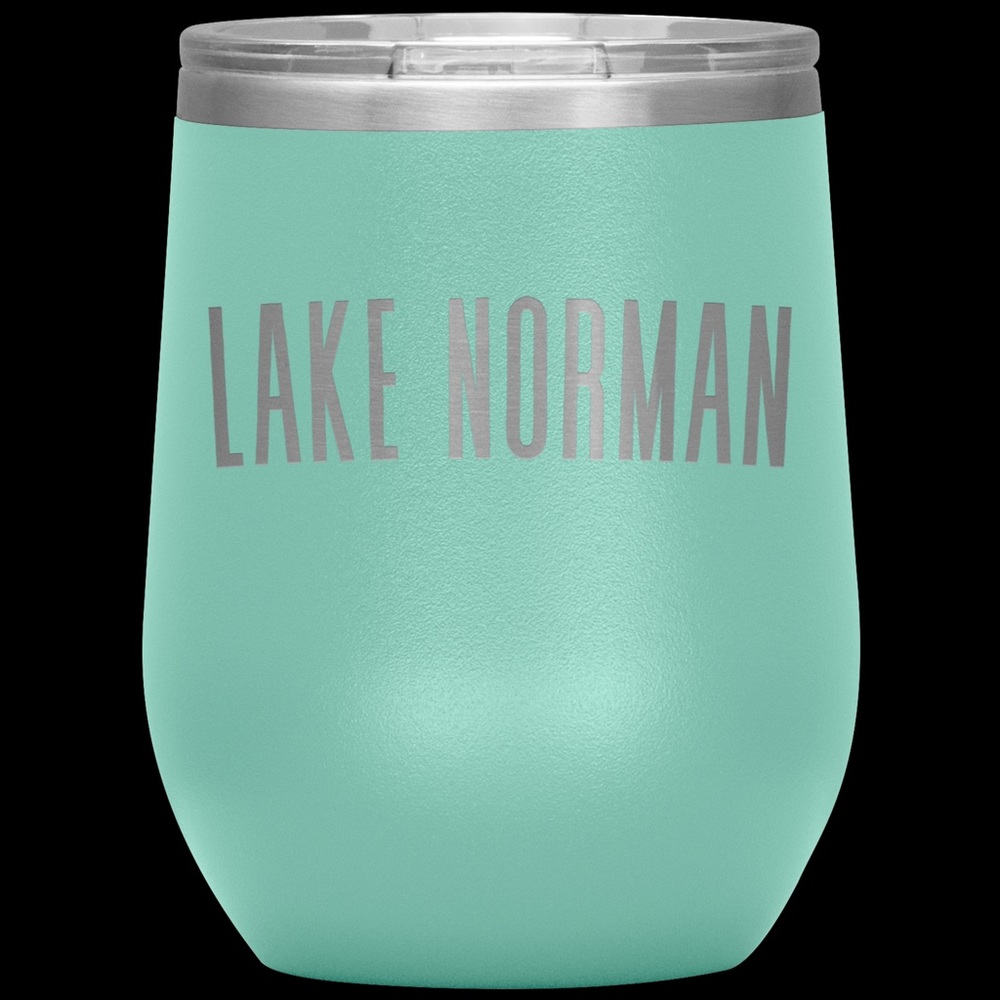 AQUA Lake Norman Insulated Wine Glass Tumbler